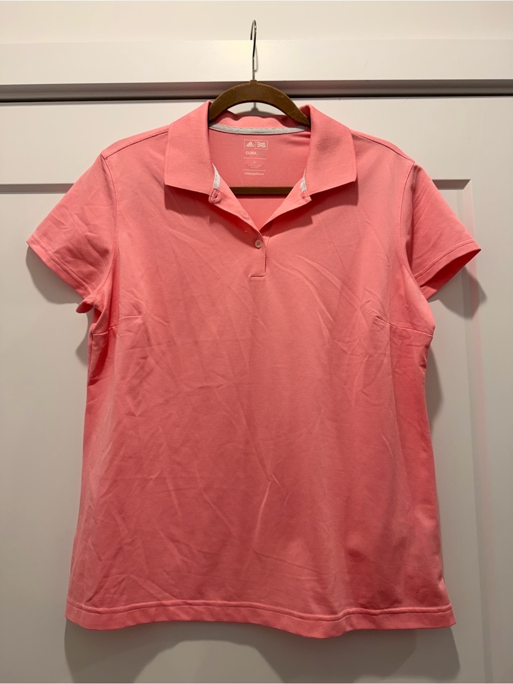 adidas Pink Women's Polo Jersey